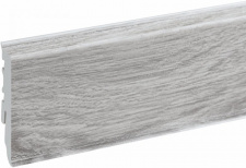 PVC grindjuostė, MASTERLINE, 15x60mm L= 2,20m, Misty Oak Dublin Mat / 528 